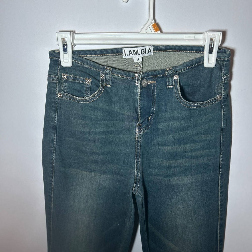 I AM GIA bellbottom flare jeans small - Picture 3 of 5